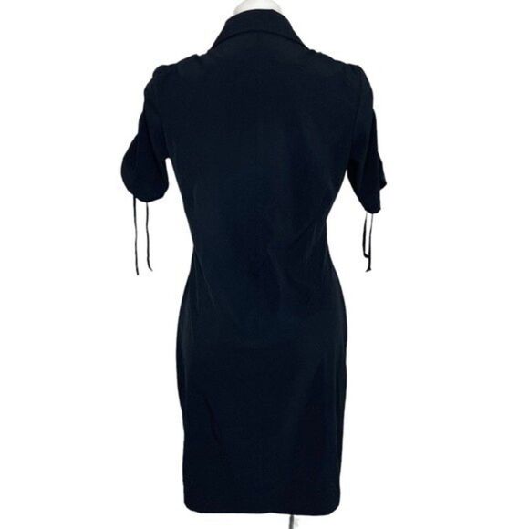 Lucy Women's Black Short Sleeve Adventure Flex Dress Size Small - Picture 4 of 12